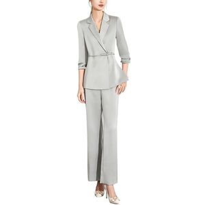 Elaine Womens  2Pc Jacket & Pant Set